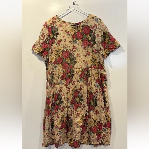 Hunters Run Floral Print Dress  Cottagecore Women’s Size 3X (1570) - Picture 1 of 4